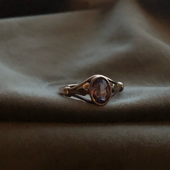 Soviet era 14k alexandrite ring - Picture 6 of 15